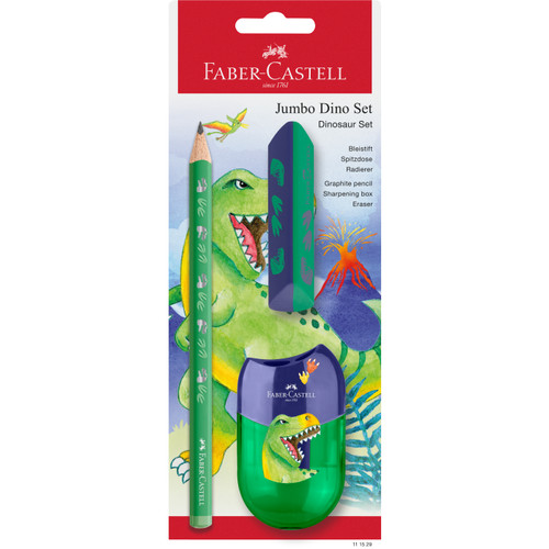 Faber castell set jumbo dino - faber,