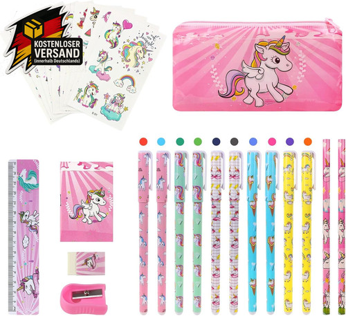Einhorn schreibwaren set für - einhorn,