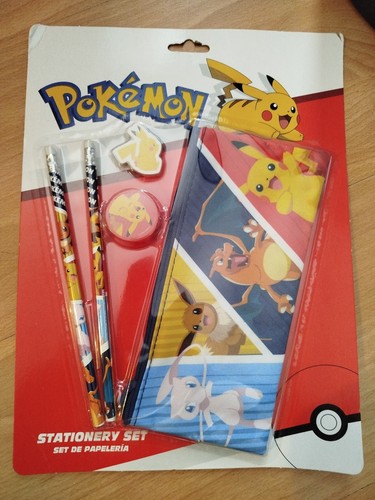 Pokémon schulset schulbedarf - pokémon,