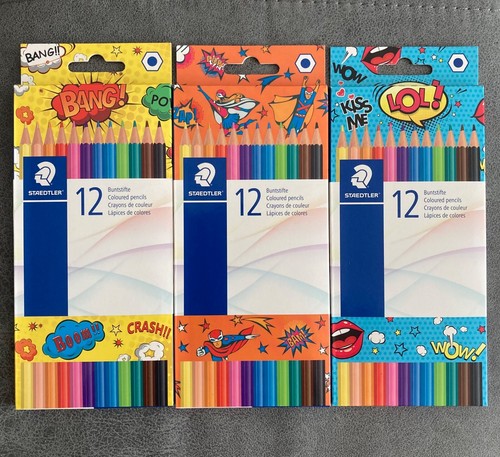 12er set buntstifte - 3x, 12er-set